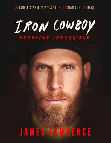 Iron Cowboy Redefine Impossible Paperback Book (signed)