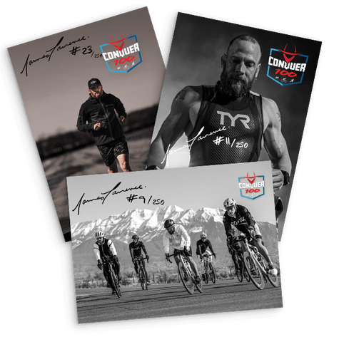 Limited Edition Signed Conquer 100 Print Bundle (3 Prints)