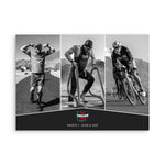GIFT - Limited Edition Signed Conquer 100 Triathlon Print