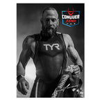 Limited Edition Signed Conquer 100 Print - The Swim
